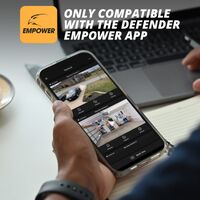 Defender - AI POWERED Sentinel 4K Ultra HD Wired 8 Channel PoE NVR Security System, 4 Metal Camer... - Angle