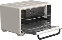 bella PRO - 6-Slice Air Fryer Toaster Oven - Oatmilk - Angle