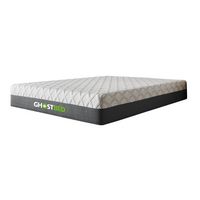 Ghostbed - 14” Gel Memory Foam Mattress Twin XL - White - Angle