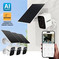 Defender - Solar Powered 4K AI Everwatch Wireless Security Camera with 3W Solar Panel, AI Detecti... - Angle