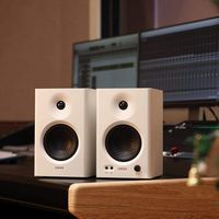 Edifier - MR4 2.0 Monitor Reference Speaker System - White - Angle