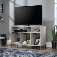 Sauder - Center City Tv Stand- ChampagneOak - Champagne Oak - Angle