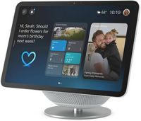 Adjustable Stand I Designed for Amazon Echo Show 8 & 11 (2025 releases, sold separately) - Glacie... - Angle