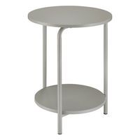 OSP Home Furnishings - Elgin Accent Table - Gray - Angle