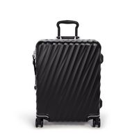 TUMI - 19 Degree Frame Continental 4 Wheel Carry On - Black Texture - Angle