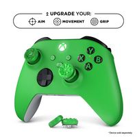 KontrolFreek - GamerPack Thumbsticks, Xbox/Xbox Series X - Green - Angle