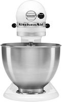 KitchenAid - Classic Series 4.5 Quart Tilt-Head Stand Mixer - K45SSWH - White - Angle