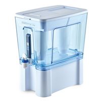 Culligan ZeroWater - 52 Cup Ready-Read 5-Stage Water Filtration Dispenser - Blue - Angle