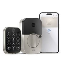 Yale - Assure Lock 2 - Smart Lock Keyless Wi-Fi Deadbolt with APPLE HOME KEYS | Touchscreen Keypa... - Angle