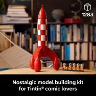 LEGO - Ideas Tintin Moon Rocket Building Set 21367 - Angle