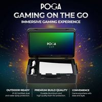 POGA - LUX PlayStation 5 Premium Portable Console Travel Case w/ Trolley and 23