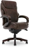 La-Z-Boy - Premium Hyland Executive Office Chair - Coffee Brown - Angle