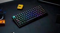 Keychron - K2 HE 75% Custom Wireless RGB Mechanical Keyboard with Programmable QMK/VIA Hot-Swappa... - Angle