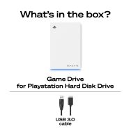 Seagate - Game Drive for PlayStation Consoles 2TB External USB 3.2 Gen 1 Portable Hard Drive with... - Angle
