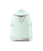 SMEG KLF05 3.5-cup Electric Mini Kettle - Pastel Green - Angle