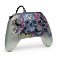 PowerA - Advantage Plus Wired Controller for Xbox Series X|S - Bloom & Gloom - Angle