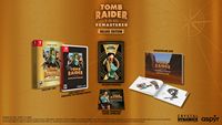 Tomb Raider I-III Remastered Starring Lara Croft Deluxe Edition - Nintendo Switch - Angle