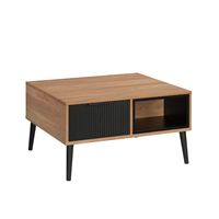 Sauder - Ambleside Lift Top Coffee Table Sw - Serene Walnut - Angle
