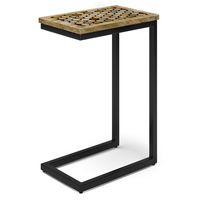 Simpli Home - Davisville C Side Table - Natural - Angle