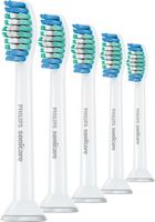 Philips Sonicare - Simply Clean Brush Heads (5-Pack) - White - Angle