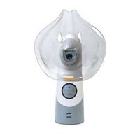 CRANE - Warm Steam & Cool Mist Cordless Portable Mist Inhaler - White/Gray - Angle