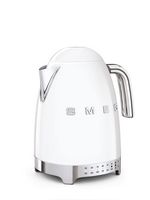 SMEG - KLF04 7-Cup Variable Temperature Kettle - White - Angle