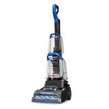 BISSELL - TurboClean Pet Upright Vacuum Carpet Cleaner - Black with Cobalt Blue Accents - Angle