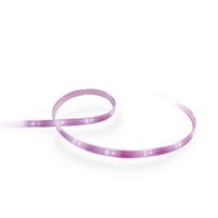 Philips - Hue Bluetooth Lightstrip Plus 80-inch Base Kit - White and Color Ambiance - Angle