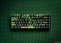 Higround - Basecamp 75+ 75% Wired Mechanical Lubed TTC Neptune Switch Gaming Keyboard with RGB Ba... - Angle
