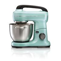 Hamilton Beach - 300 Watt 7 Speed Stand Mixer - BLUE - Angle