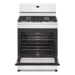 Whirlpool - 5.1 Cu. Ft. Freestanding Gas Range with Broiler Drawer - White - Angle