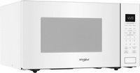 Whirlpool - 1.6 Cu. Ft. Countertop Microwave with Sensor Cooking - White - Angle