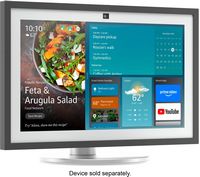 Premium Adjustable Stand | Designed for Amazon Echo Show 15 (sold separately) - Black - Angle
