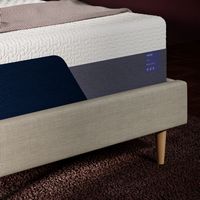 Nectar - Luxe 14in Memory Foam Mattress - Twin Size - White - Angle