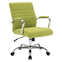 OSP Home Furnishings - Mid-Back Office Chair - Basil - Angle