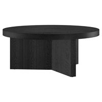 Camden&Wells - Nicola Coffee Table - Obsidian - Angle