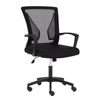 CorLiving - Workspace Mesh Back Office Chair - Black - Angle