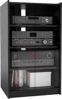 Sonax - TV Cabinet for Most Flat-Panel TVs - Ravenwood Black - Angle