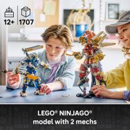 LEGO - NINJAGO The Twin Titan Mechs 71870 - Angle