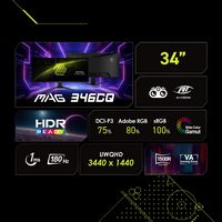 MSI - MAG 346CQ 34