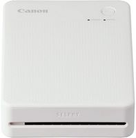 Canon - SELPHY QX20 Wireless Compact Photo Printer - White - Angle