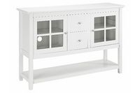 Walker Edison - Transitional TV Stand / Buffet for TVs up to 55