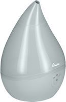 CRANE - 0.5 Gal. Droplet Ultrasonic Cool Mist Humidifier - Gray - Angle