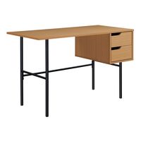 OSP Home Furnishings - Denmark Writing Desk - Natural - Angle