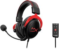 HyperX - Cloud II Pro Wired 7.1 Surround Sound Gaming Headset for PC, Xbox X|S, Xbox One, PS5, PS... - Angle
