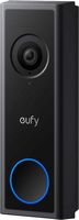 eufy - Smart Wi-Fi C30 2K Wireless Video Doorbell with 32GB MicroSD Card - Black - Angle