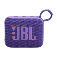 JBL - Go 4 Portable Bluetooth Speaker - 2024 - Purple - Angle