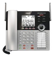 VTech - CM18445 Main Console - DECT 6.0 4-Line Expandable Small Business Office Phone with Answer... - Angle