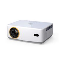 Vankyo - Leisure 570B Native 1080P Wireless Smart WebOS Single LCD Mini Projector, Screen Include... - Angle