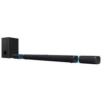 iLive - 45-inch Bluetooth Soundbar with Wireless Subwoofer and Satellite Speakers - Black - Angle